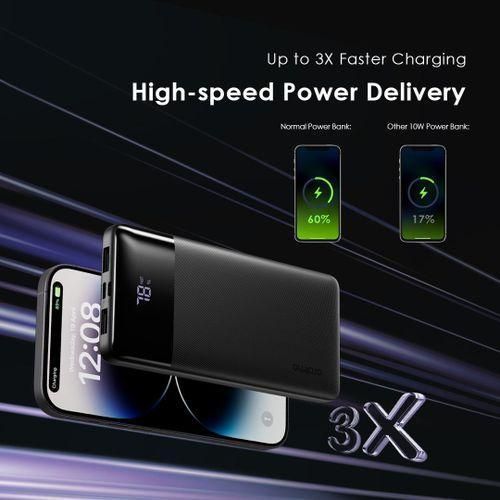 Oraimo Toast 22.5W Fast Charging Power Bank with Type-C & Micro-USB