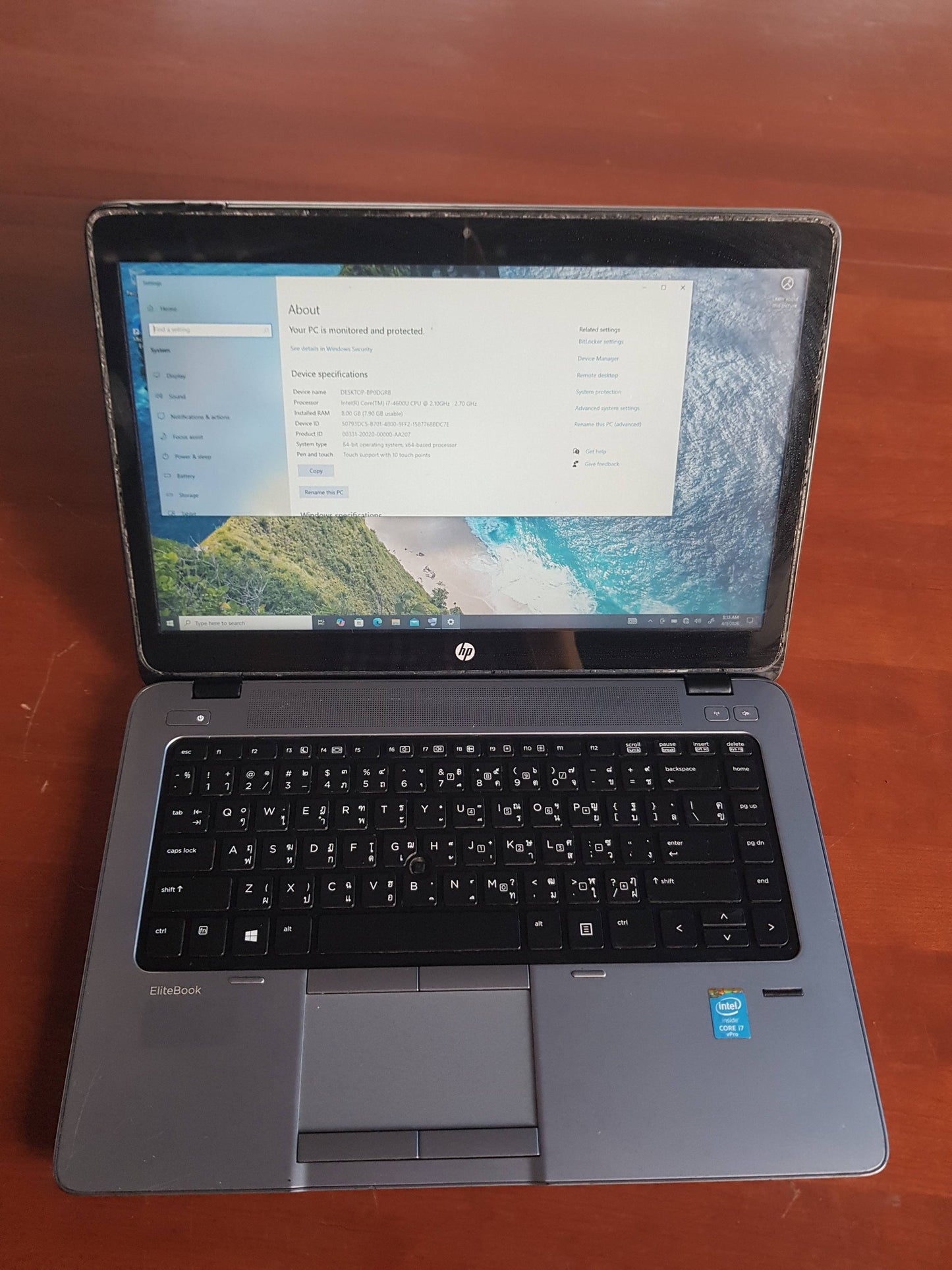 HP EliteBook 840 G1 Core i7 Touchscreen Business Laptop