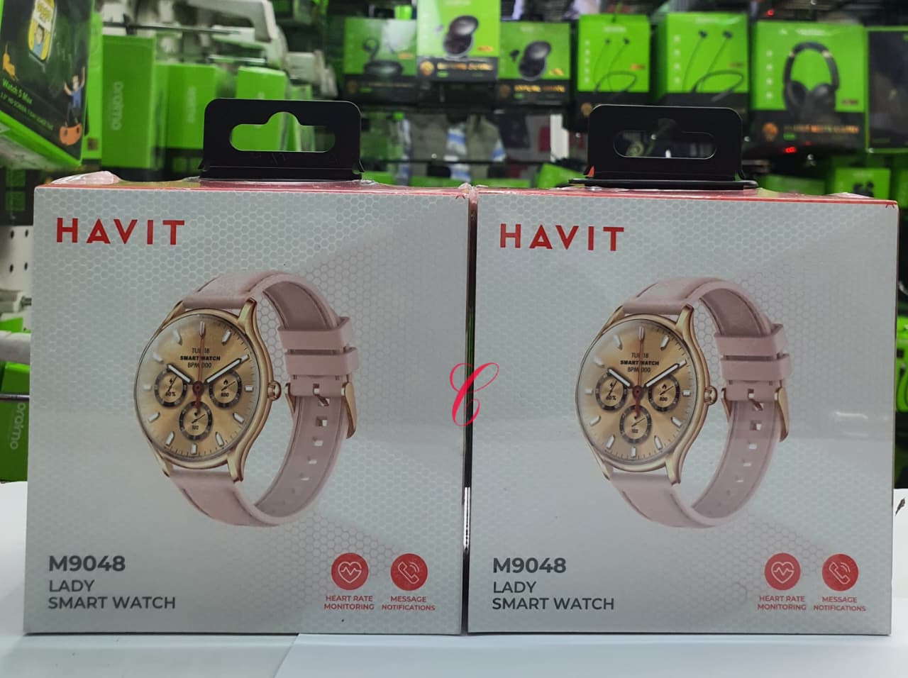 Havit M9048 1.43" AMOLED Lady Smart Watch - Pink