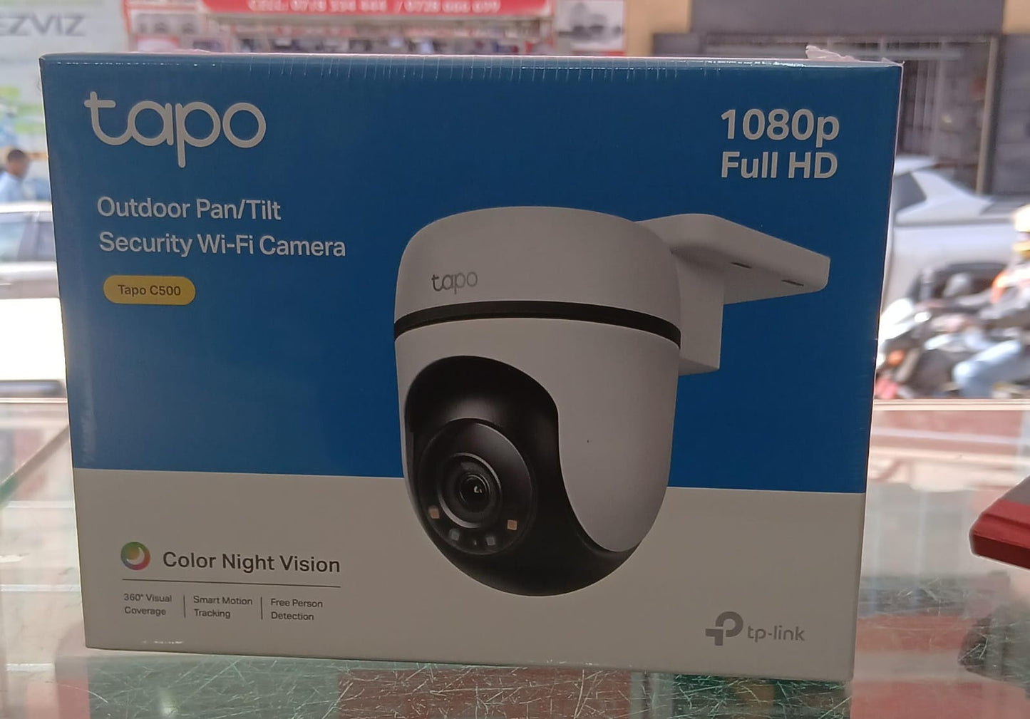 Tapo C500 | Outdoor Pan/Tilt Security Wi-Fi Camera 1080p Full HD