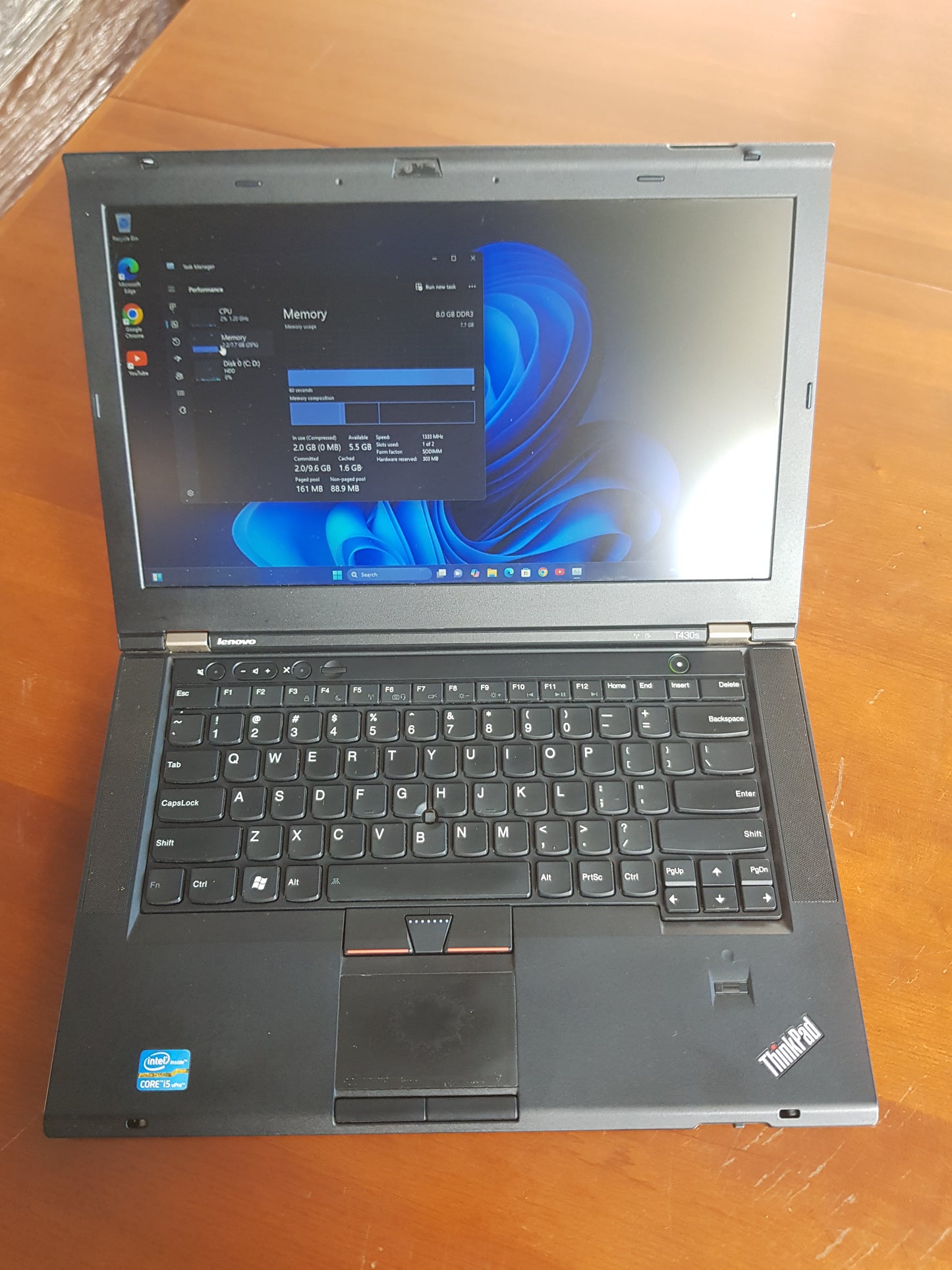 Lenovo ThinkPad T430 - Intel Core i5 8GB RAM 500GB HDD