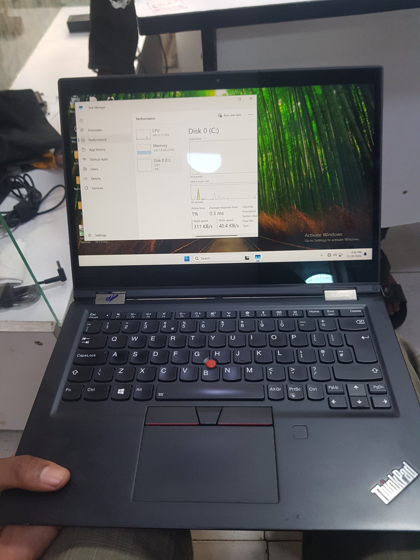 Lenovo ThinkPad X390 Yoga — 8th Gen i5 | 8GB RAM | 256GB SSD | Touchscreen Convertible
