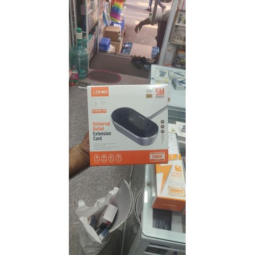Ldnio 5M Extension Power Socket SC2018 - 2 AC Outlet 10A 250V