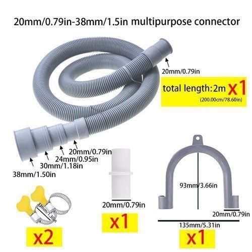 Universal 3M Washing Machine Outlet/Drain Pipe