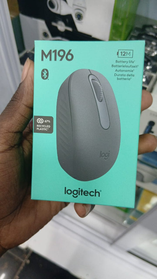 Logitech M196 Wireless Mouse | 2.4GHz | Nano Receiver | Laptop Mouse