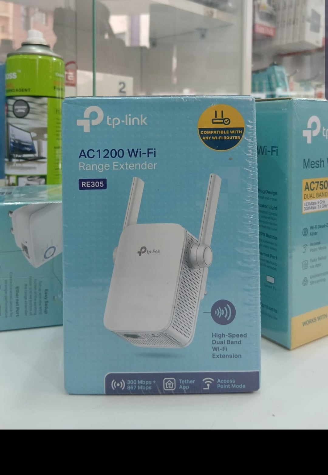 TP-Link RE305 AC1200 Dual-Band Wi-Fi Range Extender