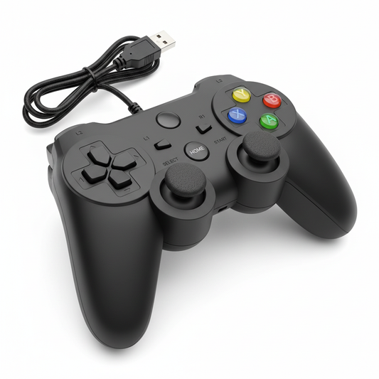 Light Wave USB Double Shock Game Pad Joystick