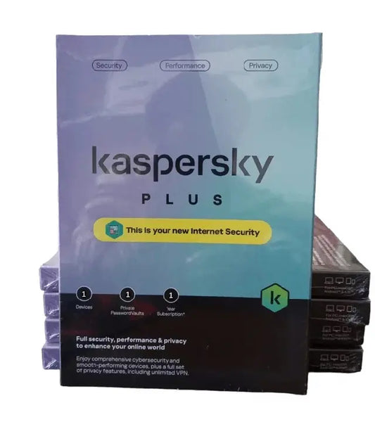 Kaspersky Plus Security 3 User 1 Year Subscription