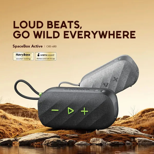 oraimo SpaceBox Active OBS-680 25W Portable Bluetooth Speaker with FM Radio